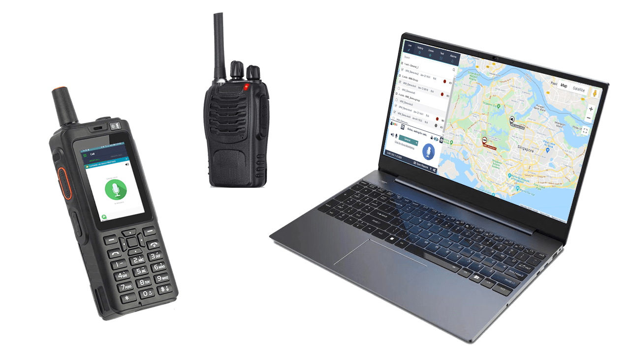 push to talk walkie talkie system