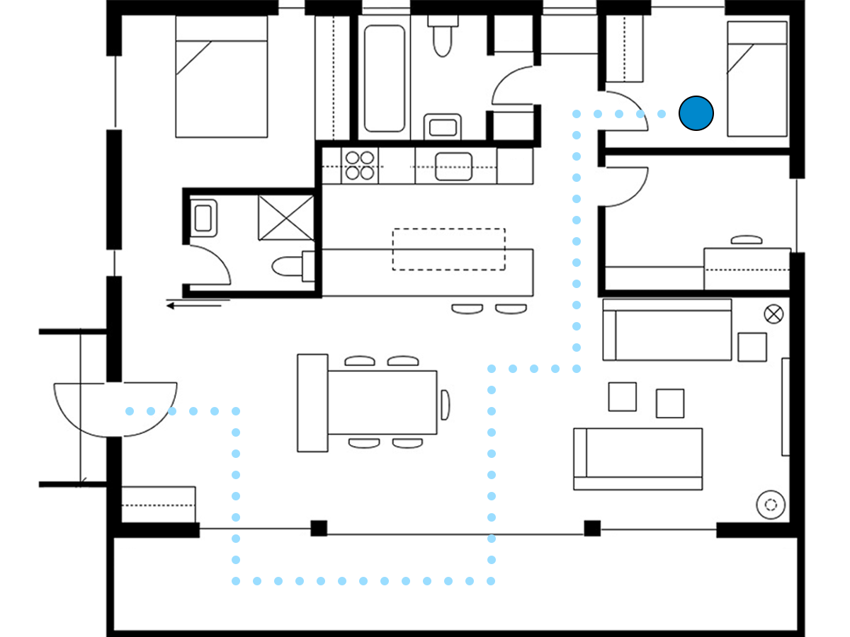 indoor positioning pinpoint tracking